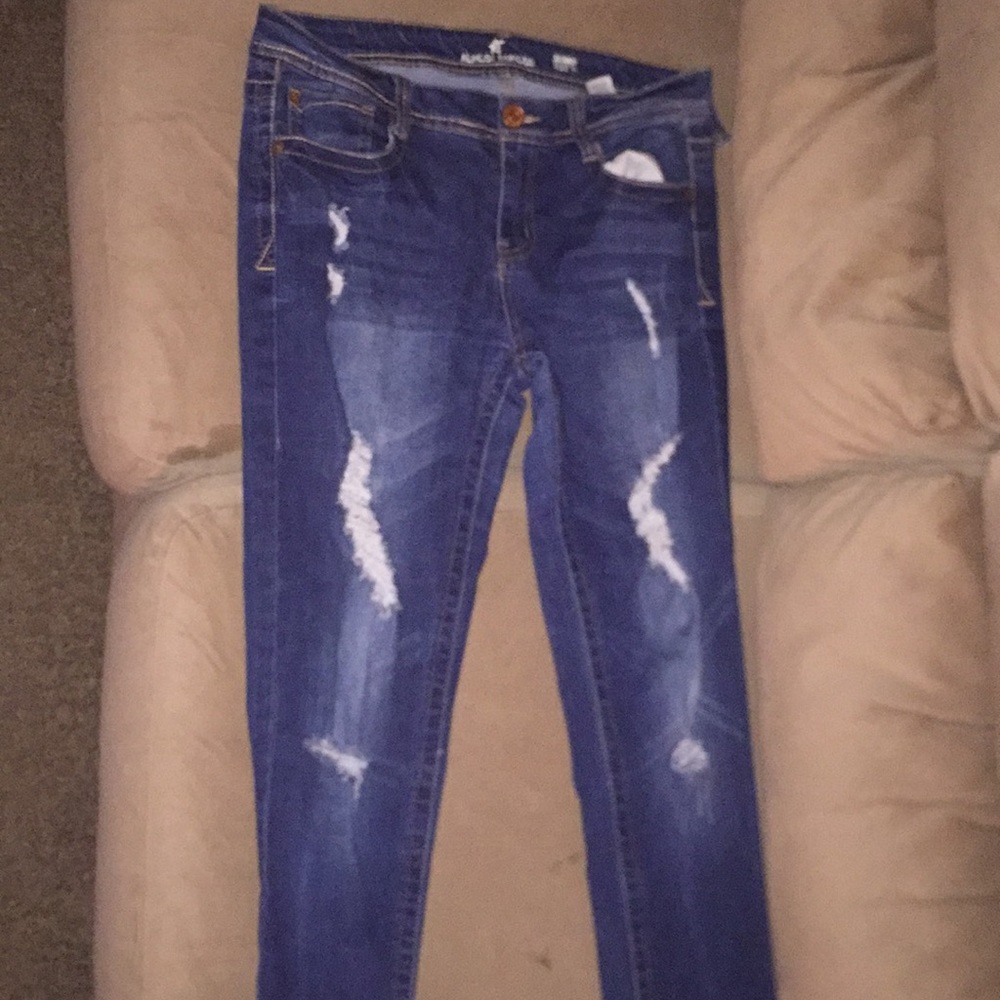 ripped jeans